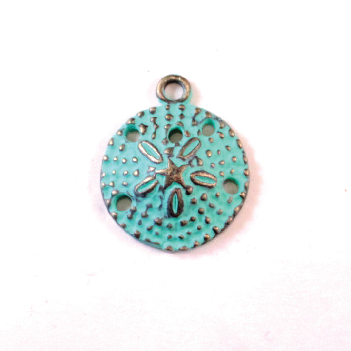 Sand Dollar Charm (available with Bracelet or Necklace)