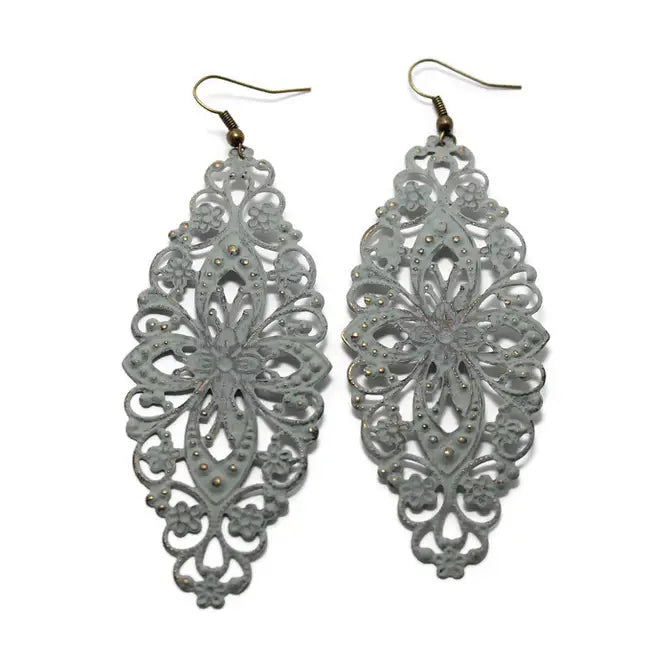 Simply Lovely Filigree Earrings