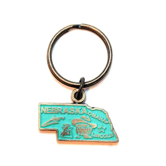 Nebraska Keychain
