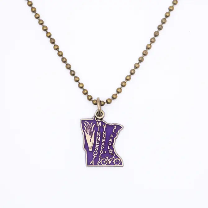 Minnesota Charm (available with Bracelet or Necklace)