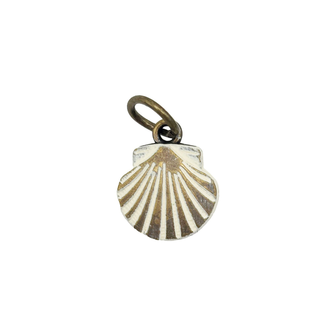 Clam Shell Charm (available with Bracelet or Necklace)