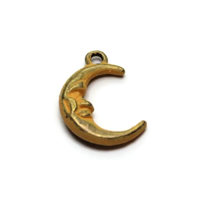 Man in the Moon Charm (available with Bracelet or Necklace)