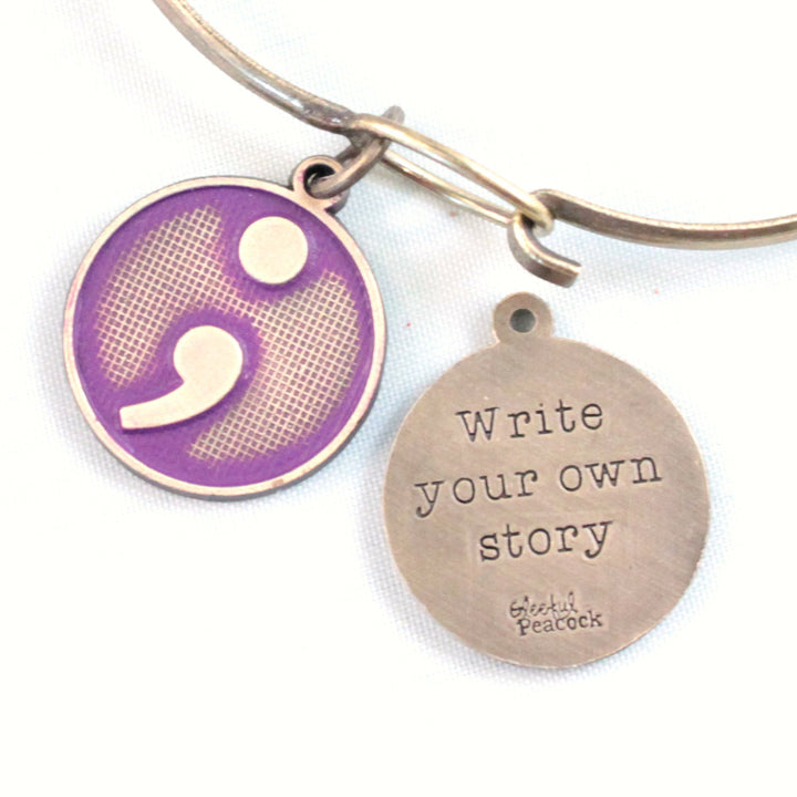 Write Your Own Story Token (available with Bracelet or Necklace)