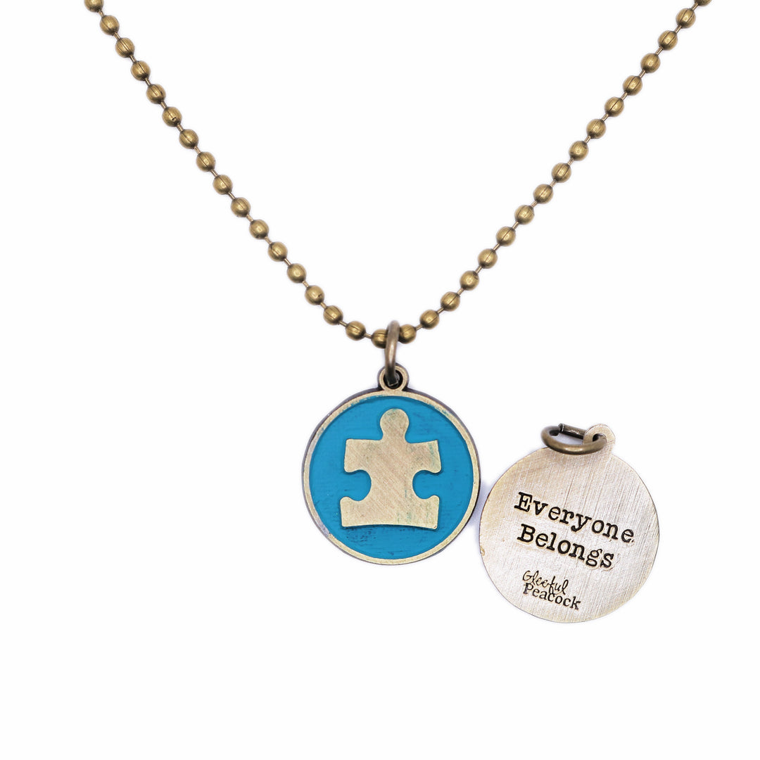 Everyone Belongs Token (available with Bracelet or Necklace)