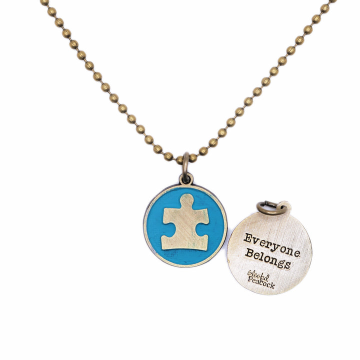 Everyone Belongs Token (available with Bracelet or Necklace)
