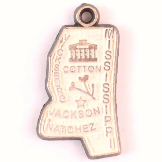 Mississippi Charm (available with Bracelet or Necklace)