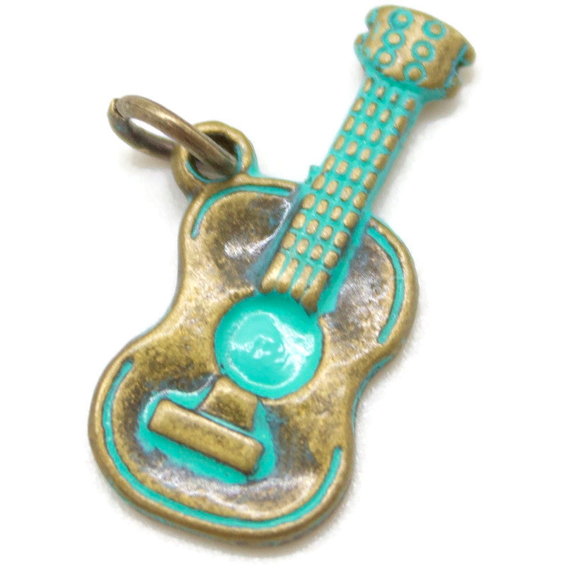 Acoustic Guitar Charm (available with Bracelet or Necklace)