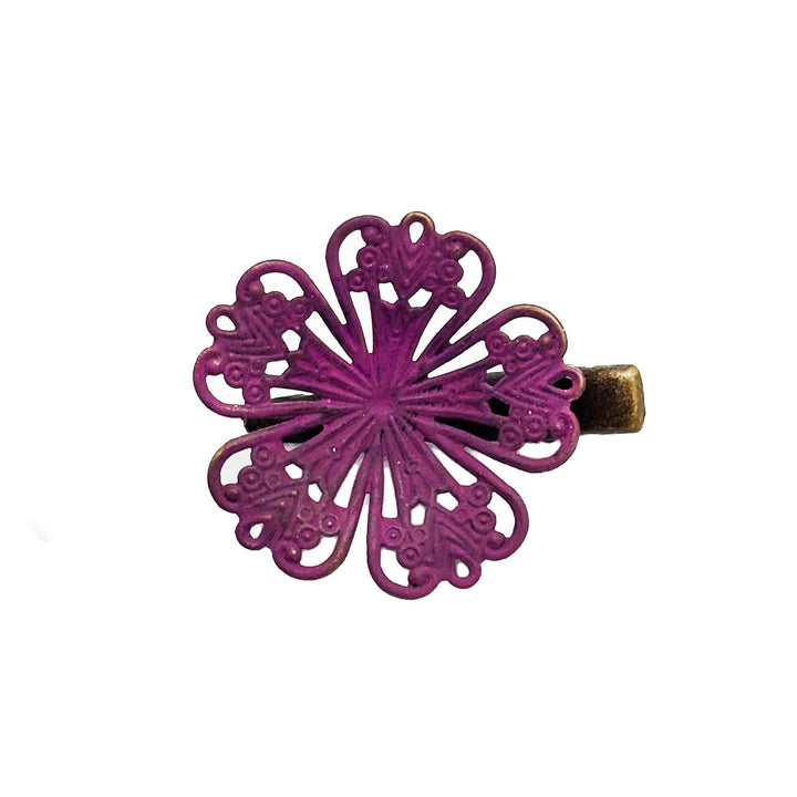 Splendor Flower Filigree Hair Clip
