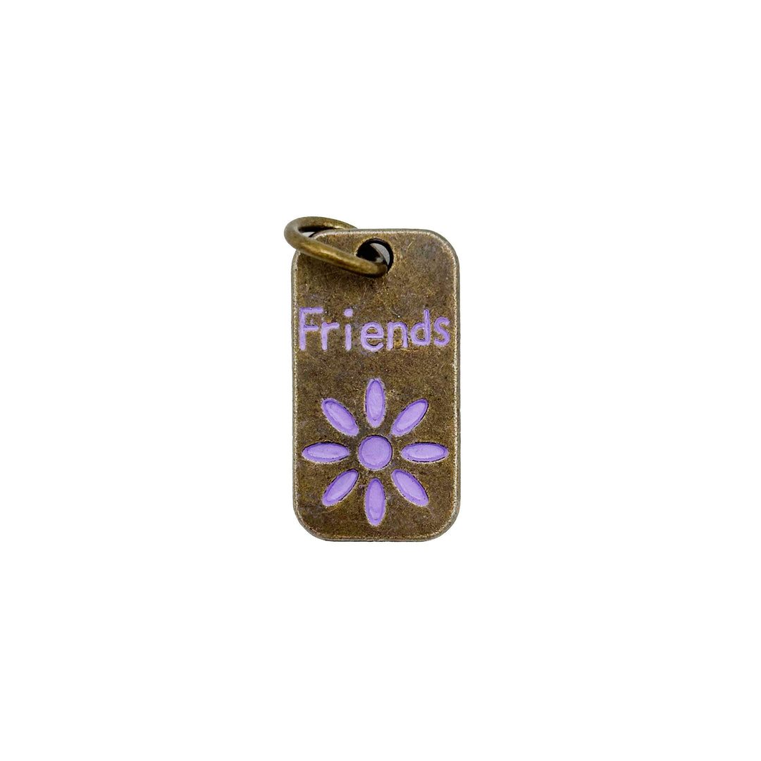 Friends BFF Charm  (available with bracelet or necklace)