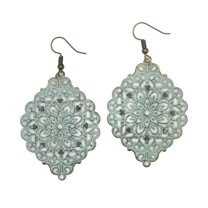 Dream Catcher Filigree Earrings