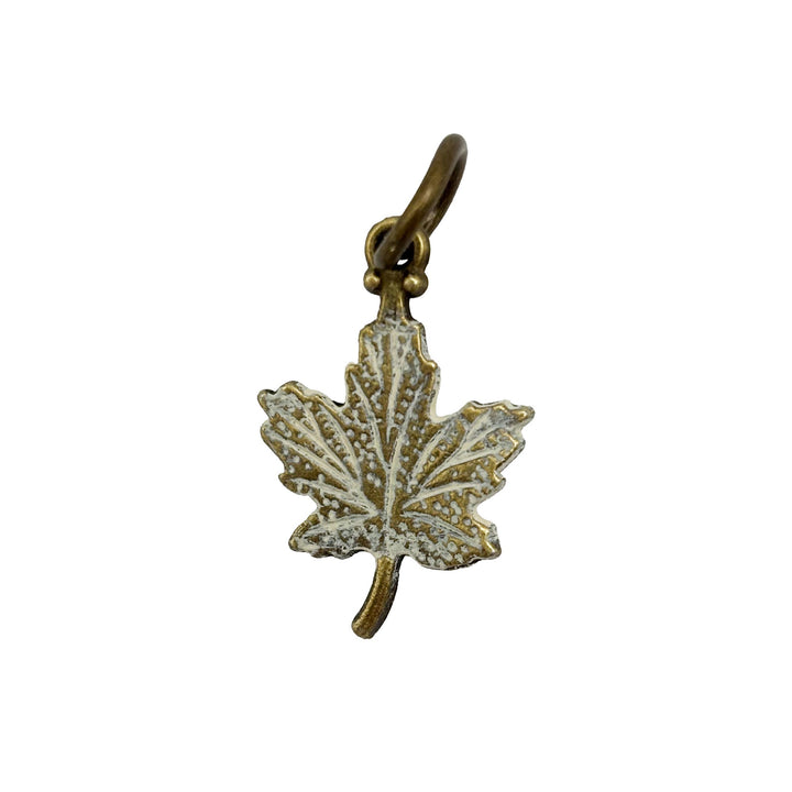 Maple Leaf Charm in Fall & Autumn Colors (available with Bracelet or Necklace)