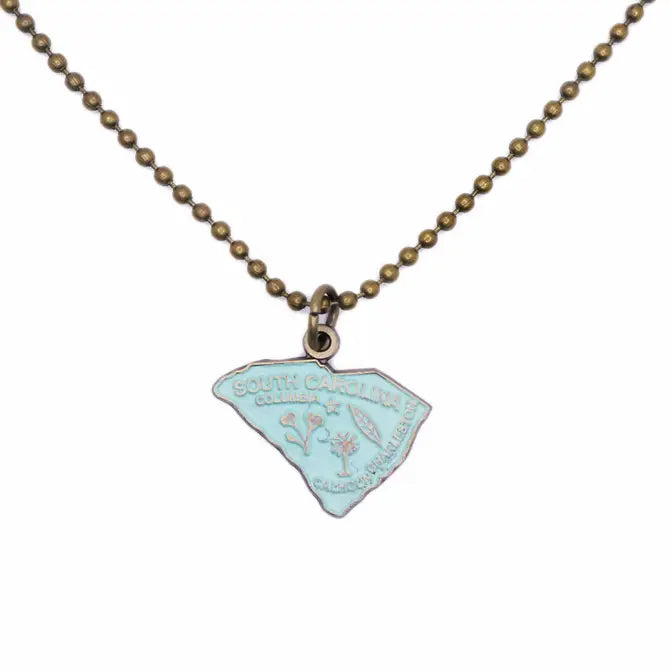 South Carolina Charm (available with Bracelet or Necklace)