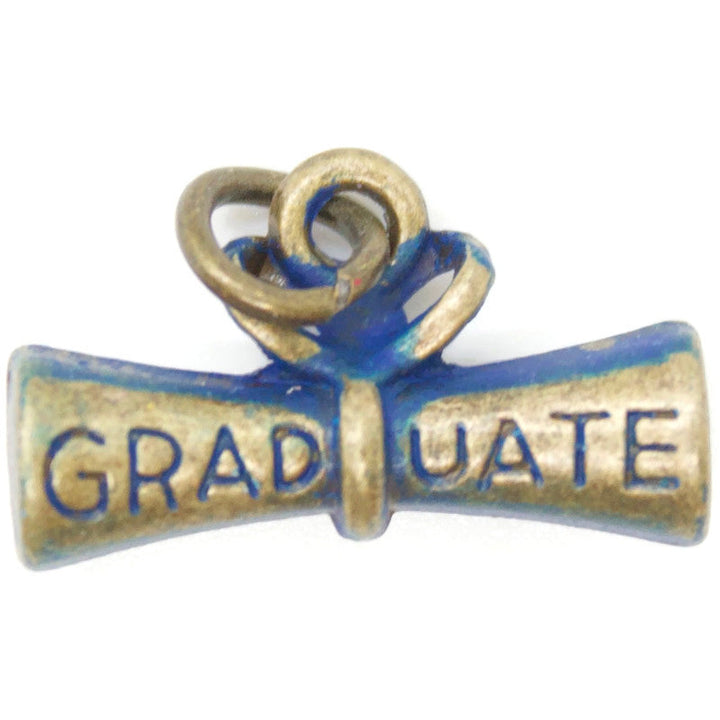Graduation Diploma Charm (available with Bracelet or Necklace)