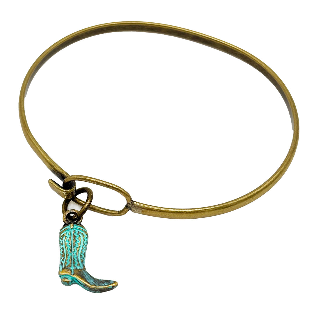 Cowboy Boot Charm (available with Bracelet or Necklace)