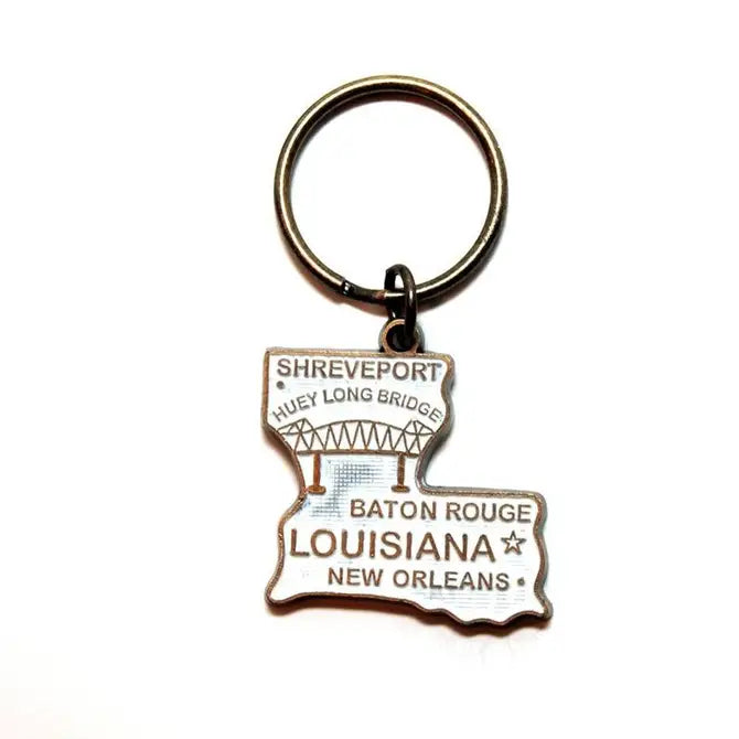 Louisiana Keychain