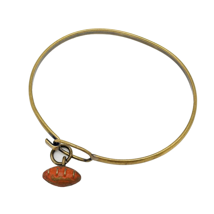 Football Charm (available with Bracelet or Necklace)