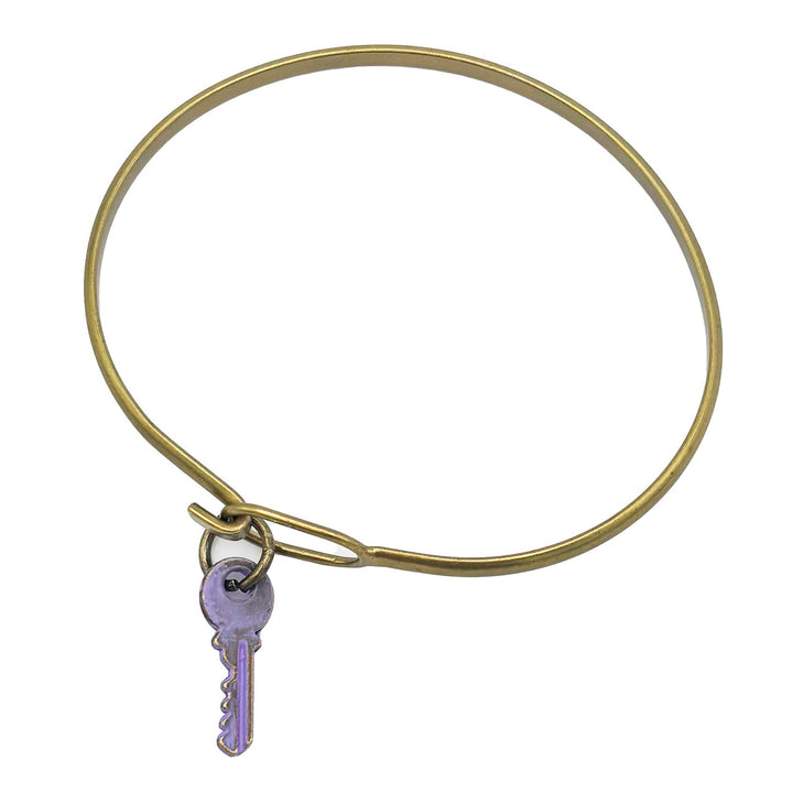 Key Charm (available with Bracelet or Necklace)