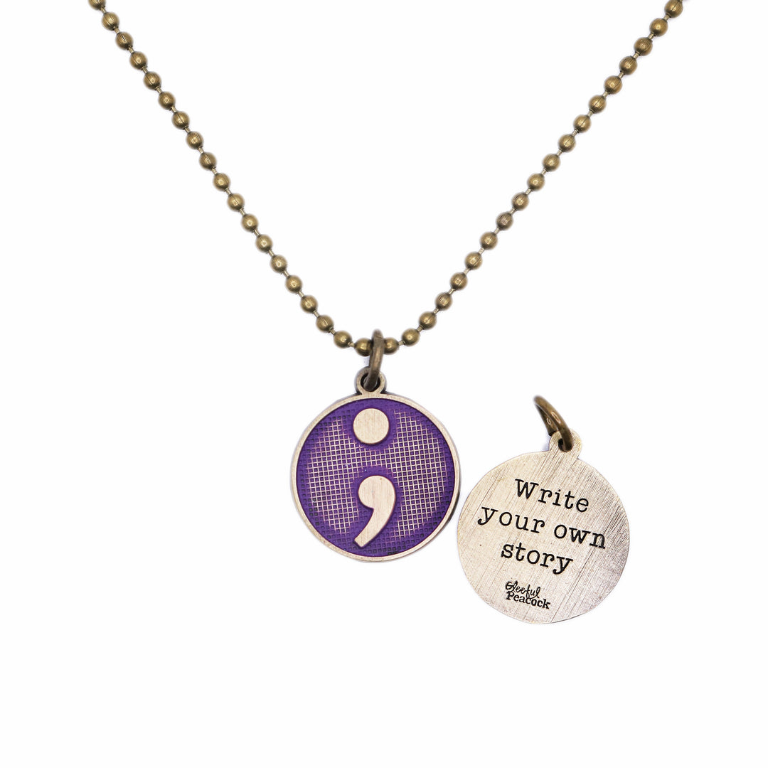 Write Your Own Story Token (available with Bracelet or Necklace)