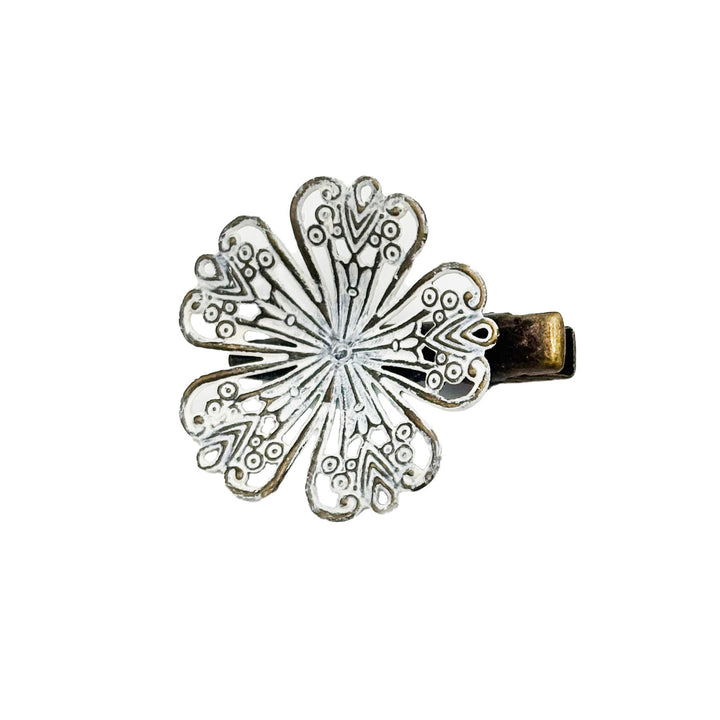 Splendor Flower Filigree Hair Clip