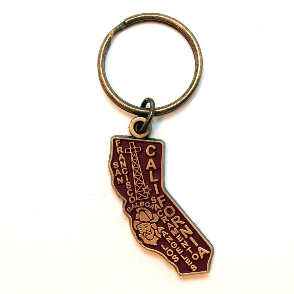 California Keychain