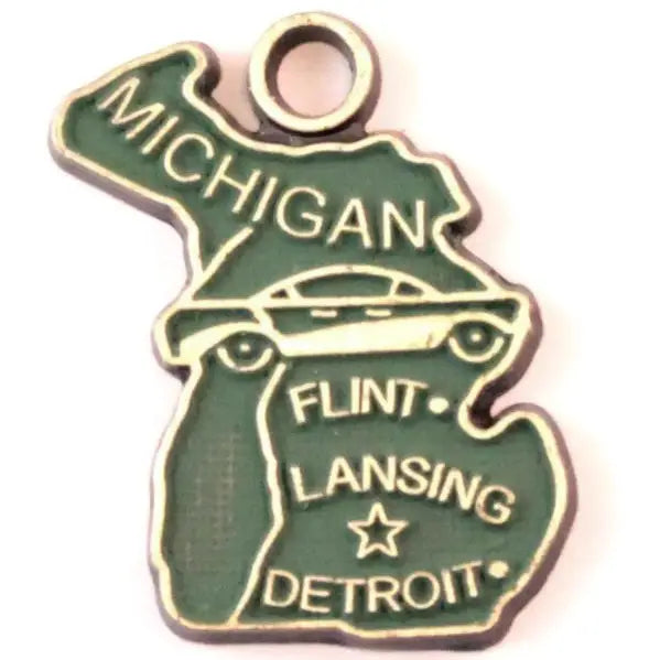 Michigan Charm (available with Bracelet or Necklace)