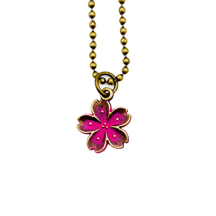Cherry Blossom Charm (available with bracelet or necklace)