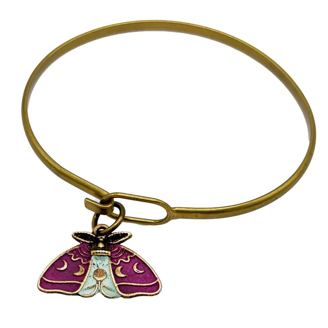 Luna Moth Charm (available with bracelet or necklace)