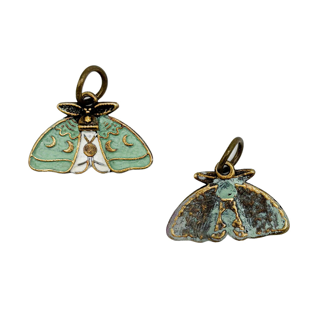 Luna Moth Charm (available with bracelet or necklace)