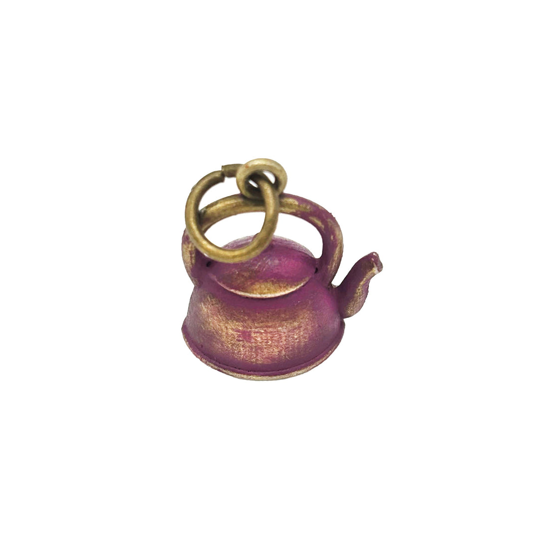 Teapot Kettle Charm (available with Bracelet or Necklace)