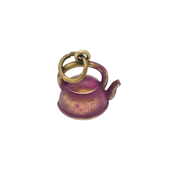 Teapot Kettle Charm (available with Bracelet or Necklace)