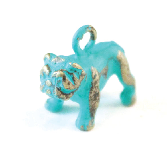 Bulldog Charm (available with Bracelet or Necklace)