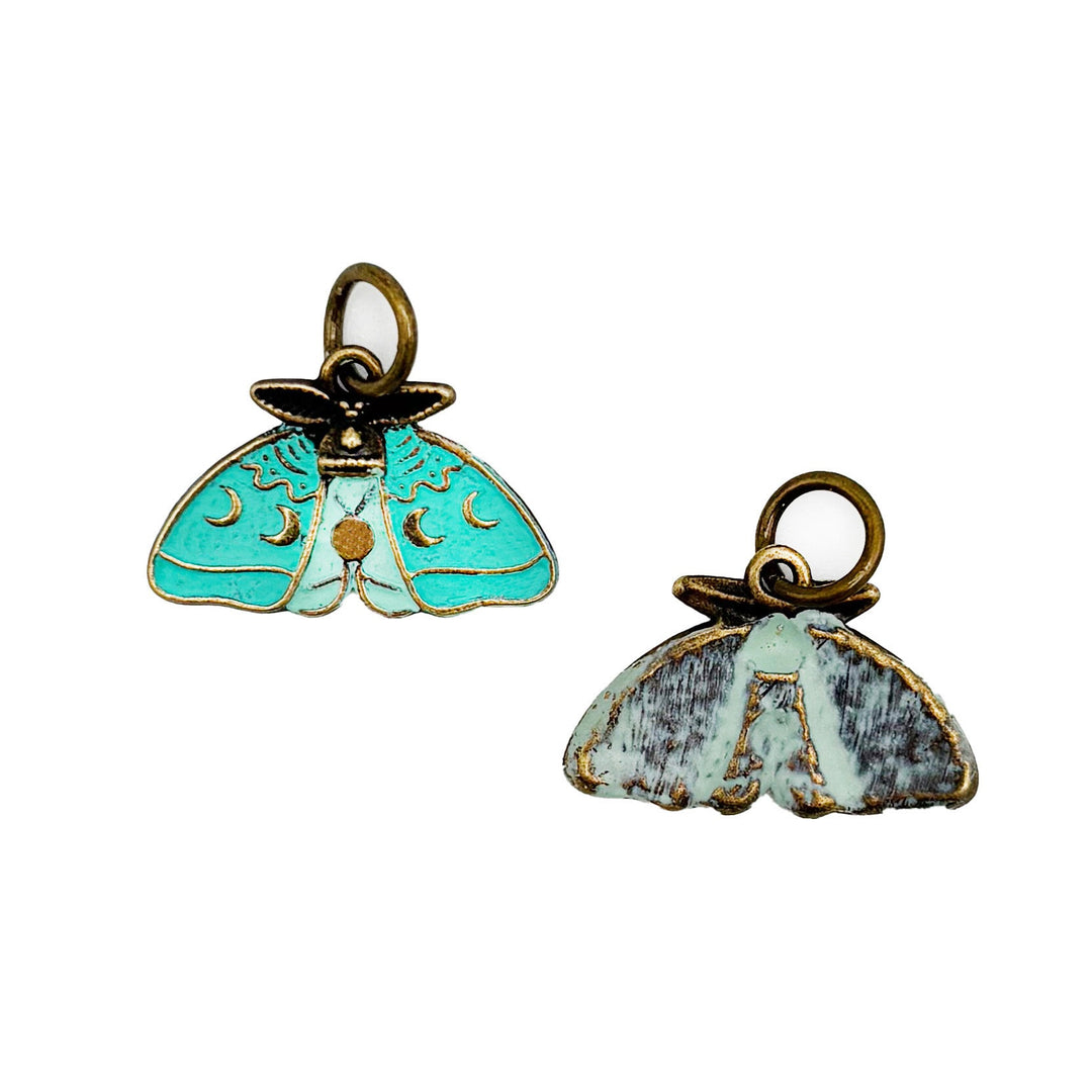 Luna Moth Charm (available with bracelet or necklace)