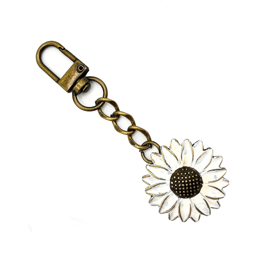 Sunflower Bag Charm or Keychain