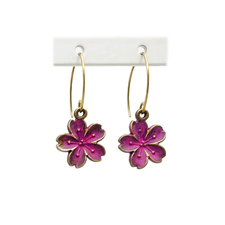 Cherry Blossom Charm Earrings