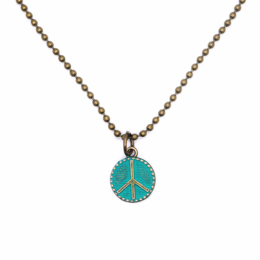 Peace Sign Charm (available with Bracelet or Necklace)