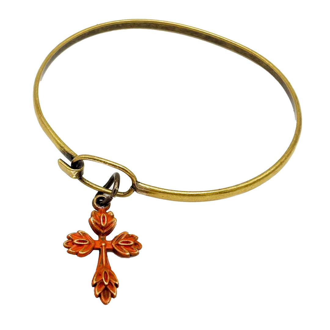 Harvest Cross Charm (available with Bracelet or Necklace)