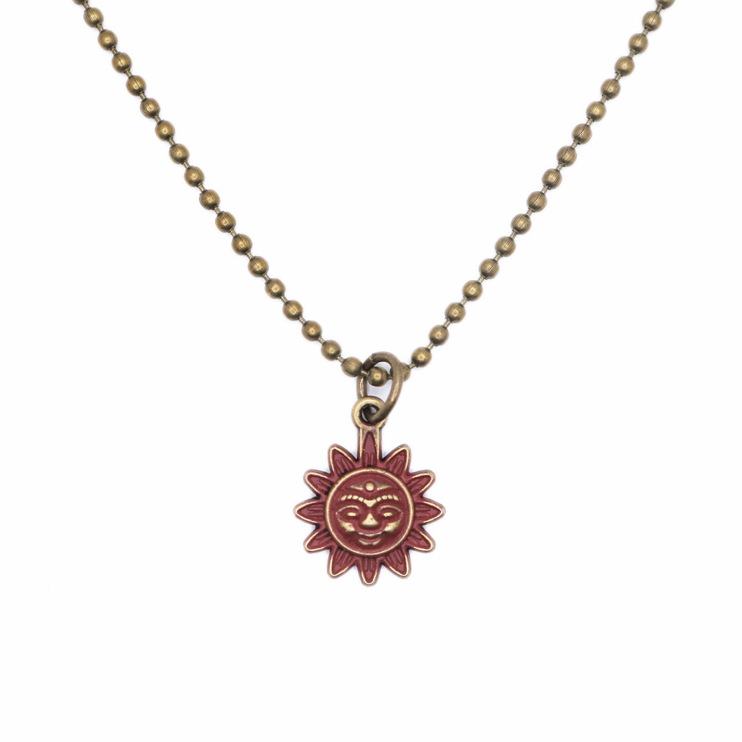 Sun Charm (available with Bracelet or Necklace)