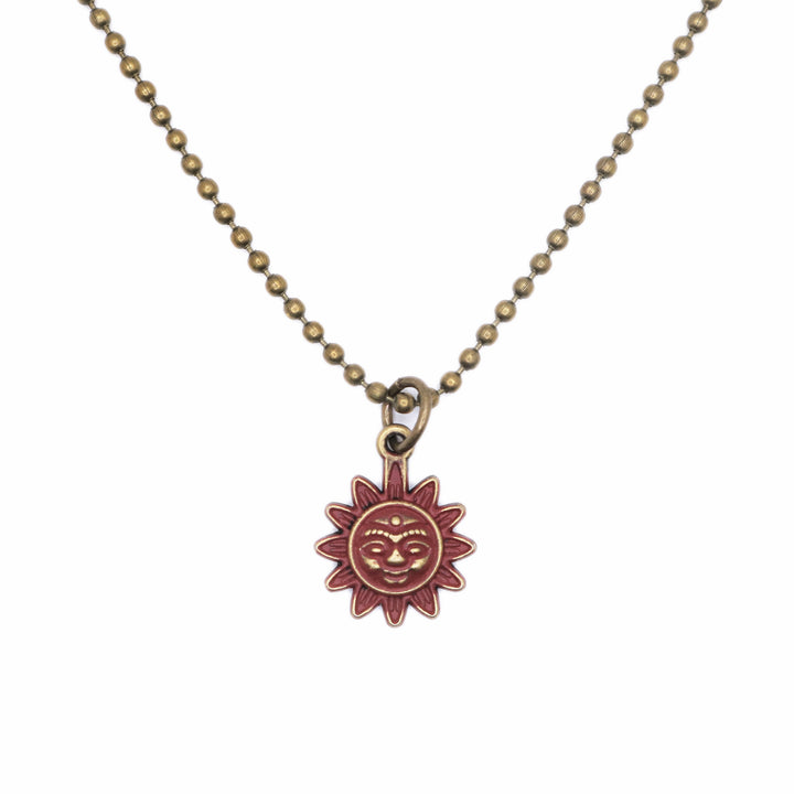 Sun Charm (available with Bracelet or Necklace)