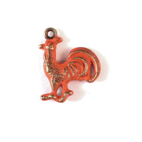 Rooster Charm (available with Bracelet or Necklace)