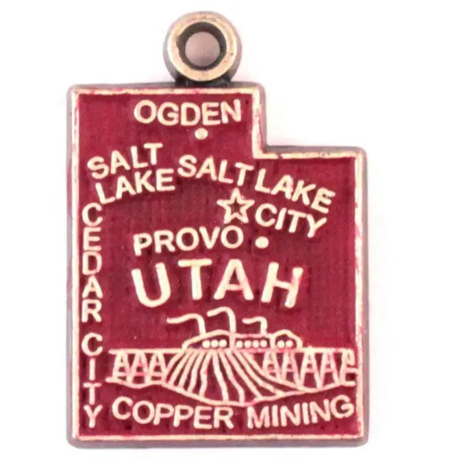 Utah Charm (available with Bracelet or Necklace)