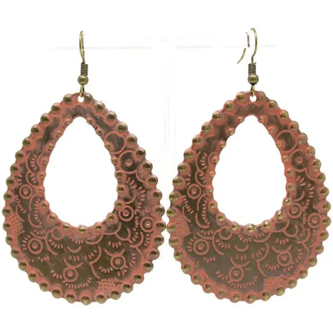 Wink Boho Statement Earrings