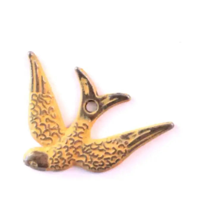 Sparrow Charm (available with Bracelet or Necklace)