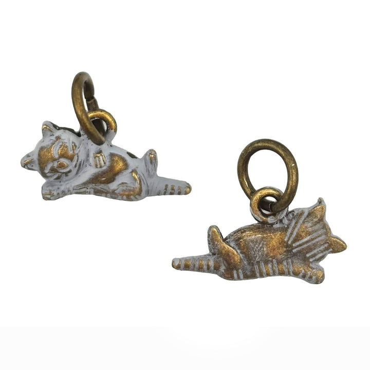 Cat Kitten Charm (available with Bracelet or Necklace)