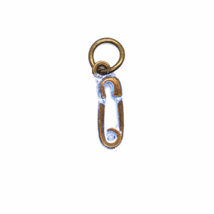 Diaper Safety Pin Charm (available with Bracelet or Necklace)