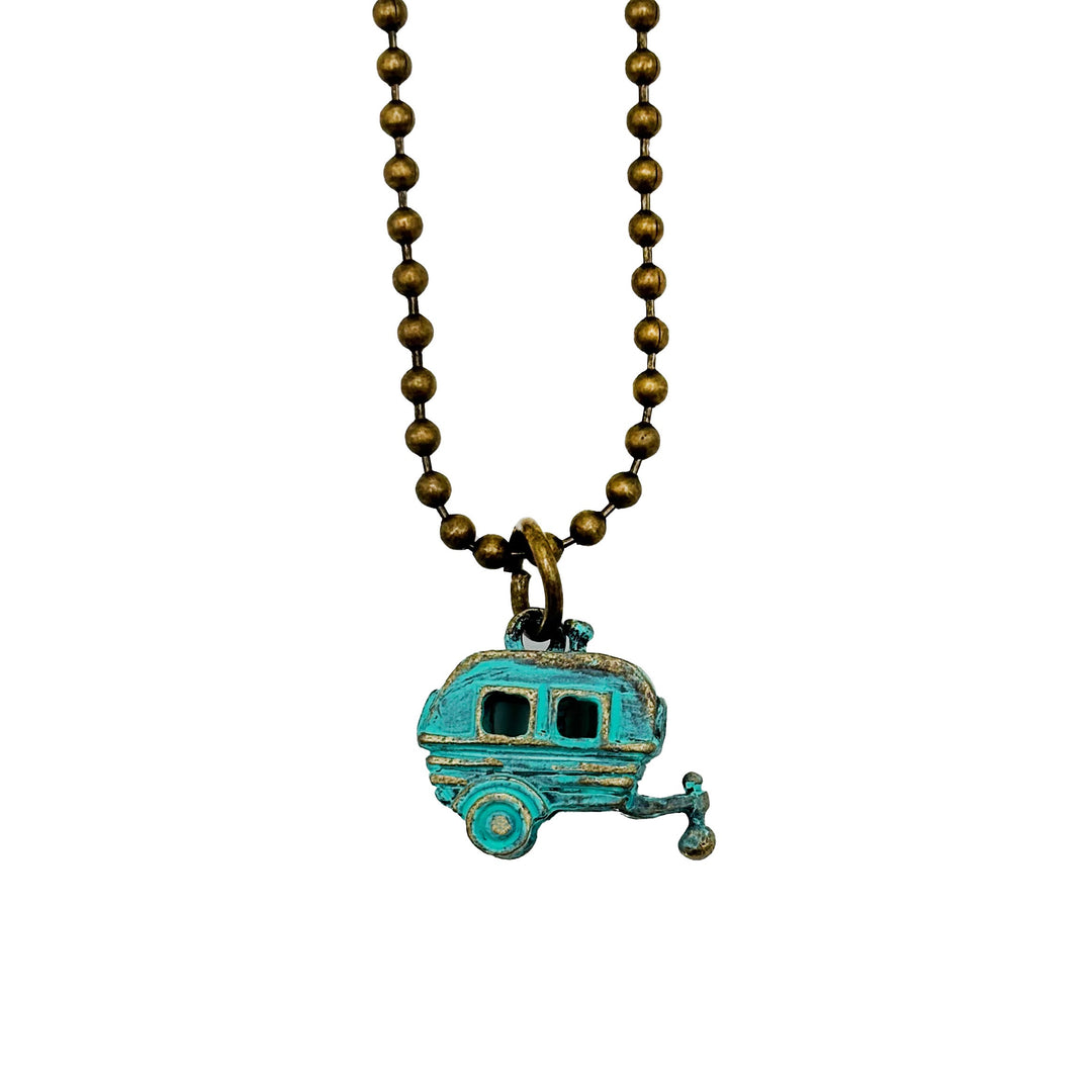 Vintage Camper Charm (available with Bracelet or Necklace)