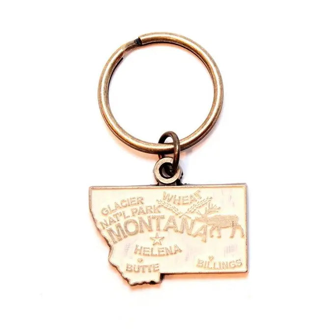 Montana Keychain