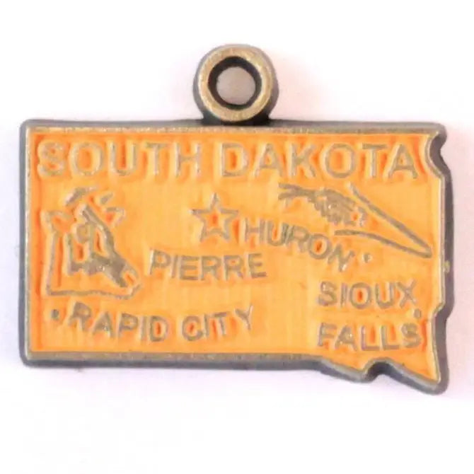South Dakota Charm (available with Bracelet or Necklace)