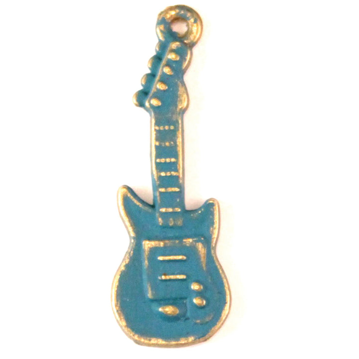 Electric Guitar Charm (available with Bracelet or Necklace)
