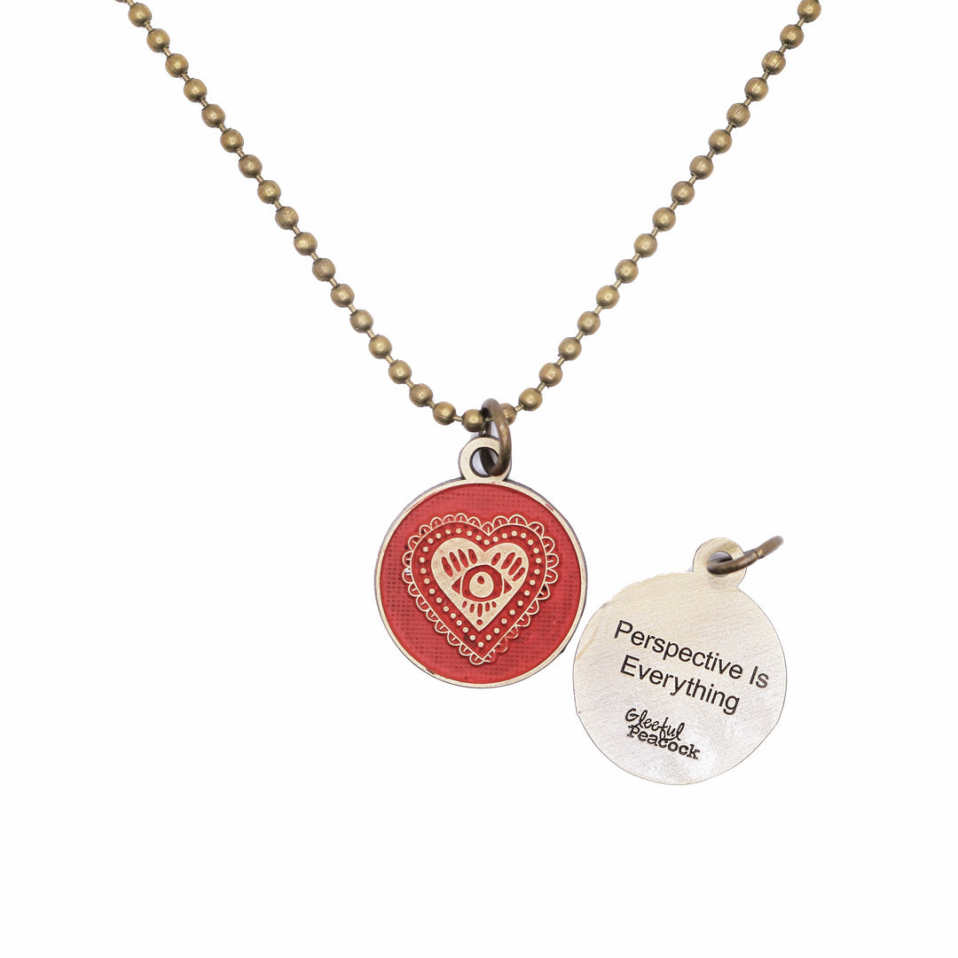 Perspective is Everything Token (available with Bracelet or Necklace)