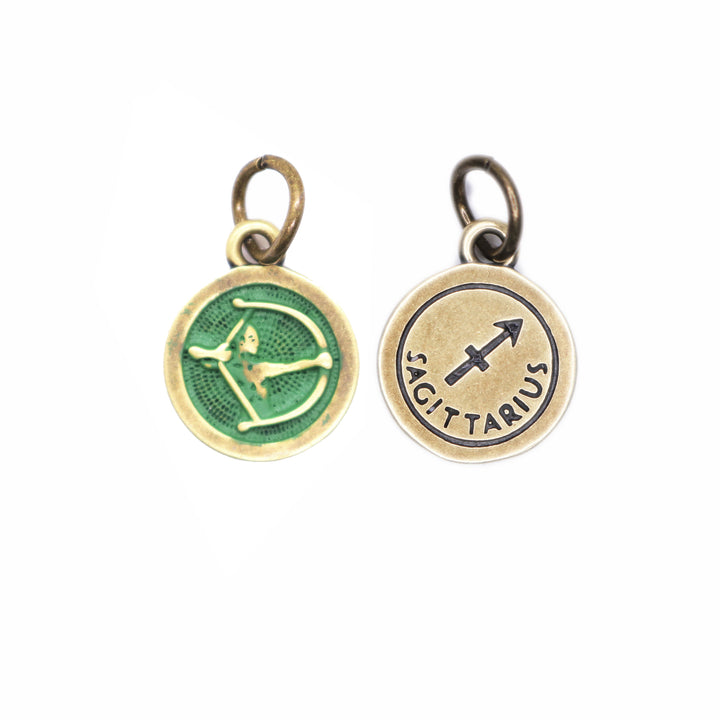 Sagittarius Zodiac Charm (available with Bracelet or Necklace)